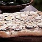 Grilled Savory Zucchini Flat Bread