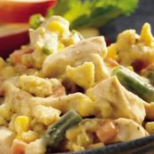 Chicken and Cornbread Stuffing Casserole