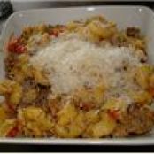Ground Turkey Paprikash and Macaroni