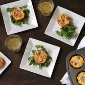 Mini Bacon and Tomato Quiches