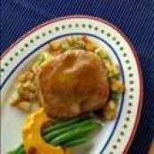 Baked Pork Chops with Stuffing