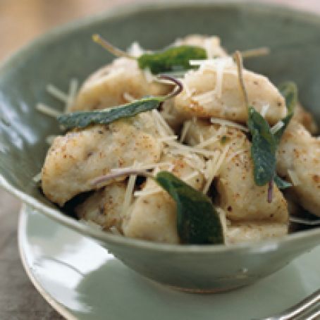 Potato Gnocchi with Butter and Sage