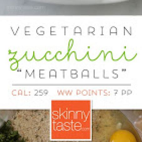 Zucchini Meatballs