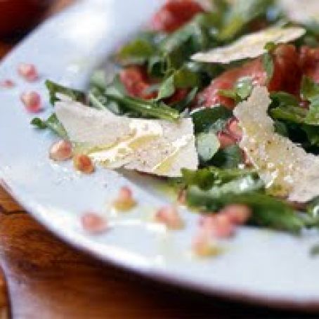 Beef Carpaccio with Pomegranate