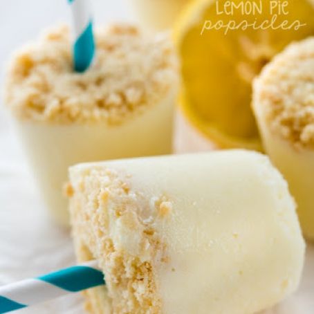 Lemon Pie Popsicles