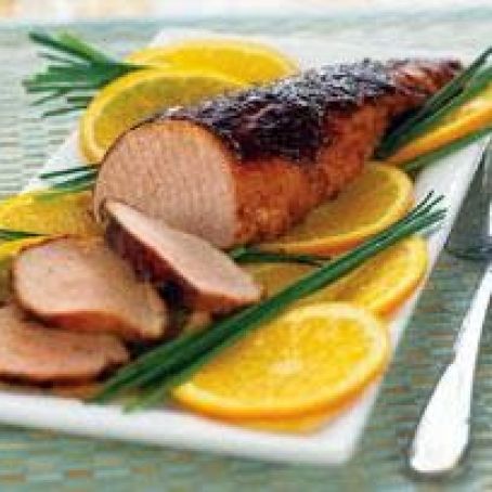 Honey Spice-Rubbed Pork Tenderloin