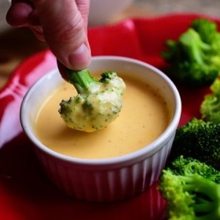 Broccoli with Cheese Sauce