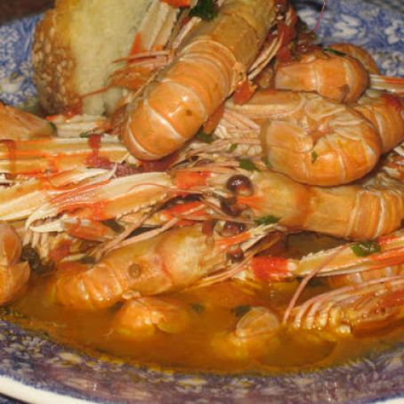 Zuppa di Scampi