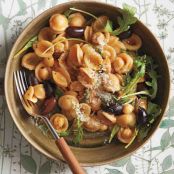 One-Pan Orecchiette with Chickpeas and Olives