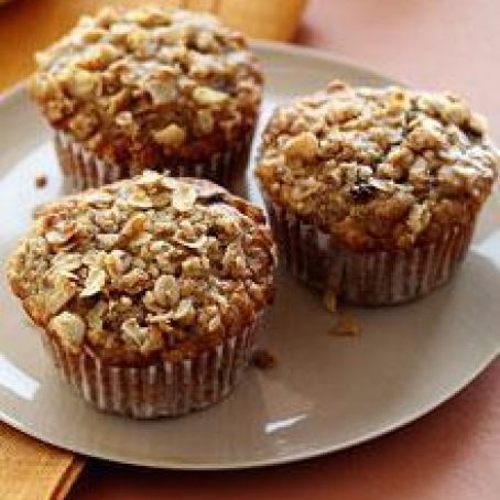 Banana Oat Muffins (Vegan/Sugar Free/Oil Free)
