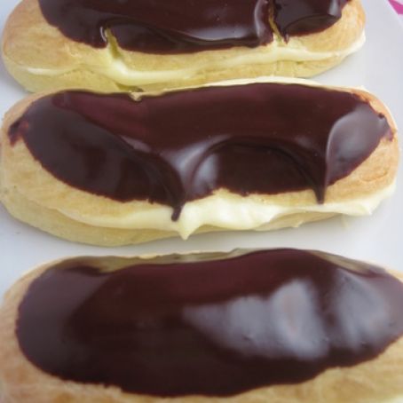Gluten Free Chocolate Eclairs