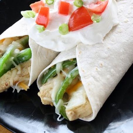 Easy grilled chicken fajitas