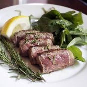 Steak Tagliata with Arugula