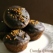 Brownie Bites with Chocolate Glaze