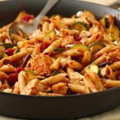 Skinny Mediterranean-Style Chicken and Pasta