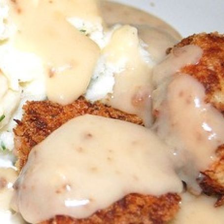 Chicken Croquettes with Cream Sauce
