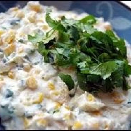 Corn and Poblano Dip