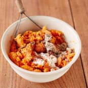 Sour Cream Balsamic Sweet Potatoes