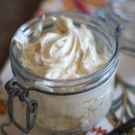 Vanilla Bean Whipped Honey Butter