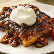 Upside-Down Caramel Latte Bake