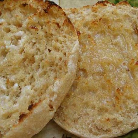 English Muffins with Potato Water