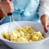 Potato, Parsnip, and Herb-Oil Puree