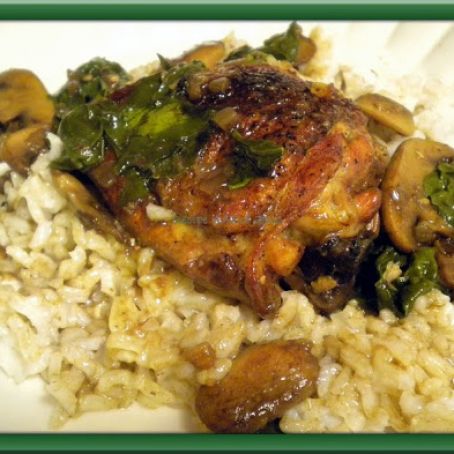 Braised Chicken Thighs - Death Row Meal