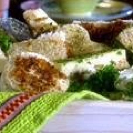 Engagement Ring Finger Sandwiches