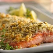 Lemon- and Parmesan-Crusted Salmon