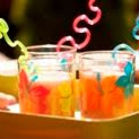 Sparkling Pink Pear Lemonade Slushee