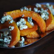 Caramelized Butternut Squash Wedges with a Sage Hazelnut Pesto