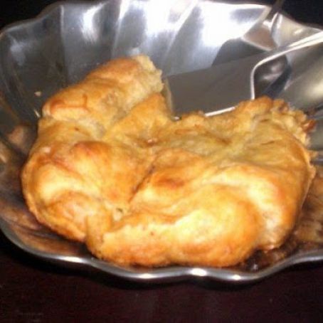 Appetizers (Baked Brie with Carmelized Onions)