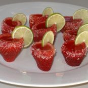 Strawberry Margarita Jell-O Shooters