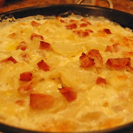 Potatoes and Ham ala Julia Child
