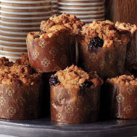 Blackberry, Lemon & Thyme Muffins