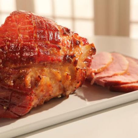 Dijon Maple Glazed Spiral Ham