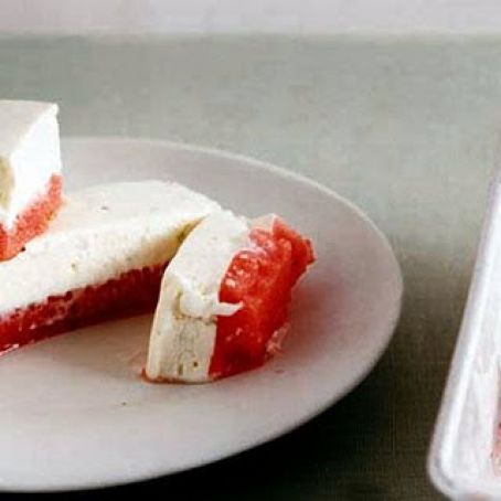 FROZEN WATERMELON LIME BARS