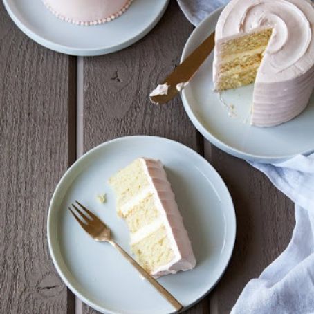 Rose, Orange, and Cardamom Mini Layer Cakes