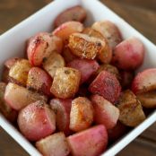 Radishes with Coconut Oil & Sage