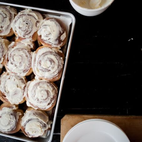 Bourbon Spice Cinnamon Rolls