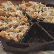Macaroni and  Cheese Wedges, Cast-Iron