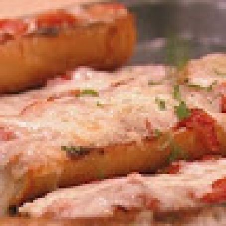 Red French Bread Pizza