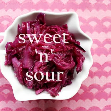 Sweet and Sour Red Cabbage