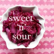 Sweet and Sour Red Cabbage