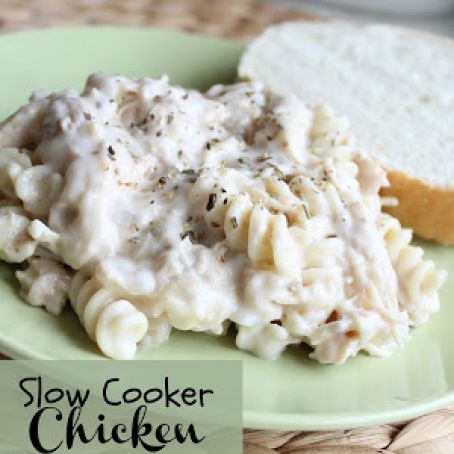 Slow Cooker Chicken Stroganoff