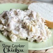 Slow Cooker Chicken Stroganoff