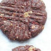 Chocolate Peanut Butter Granola Cookies