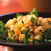 Jícama & Cucumber Salad with Red Chile Dressing