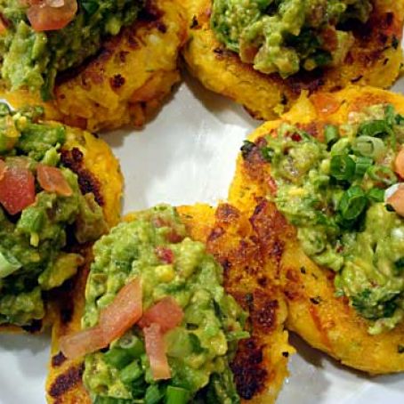 TORTAS DE CILANTRO Y QUESO PANELA