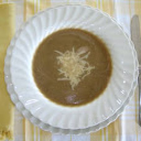 Roasted Eggplant Soup